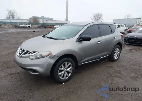 2012 Nissan Murano S from USA, damaged, VIN JN8AZ1MW9CW212562